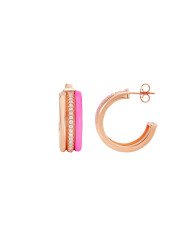 Orecchini Double Circle