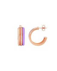 Orecchini Double Circle