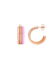 Orecchini Double Circle