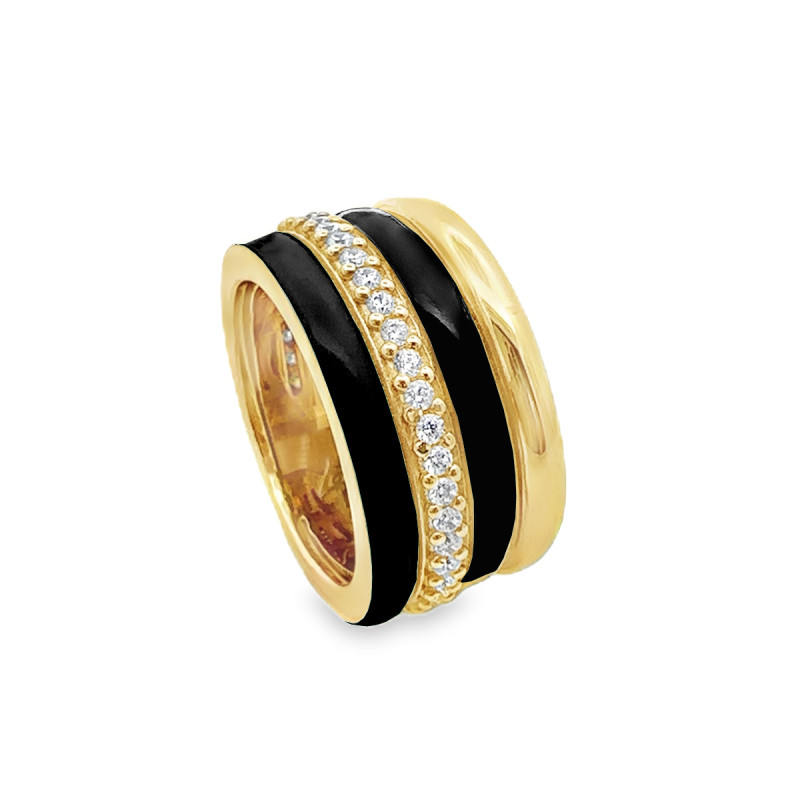 Anello Double Circle
