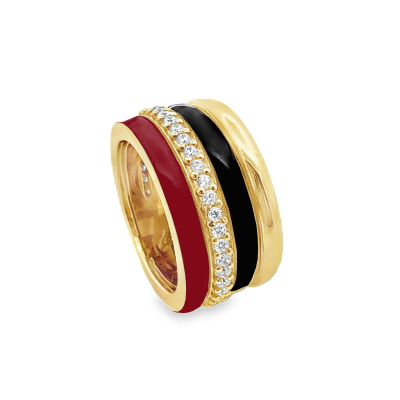 Anello Double Circle