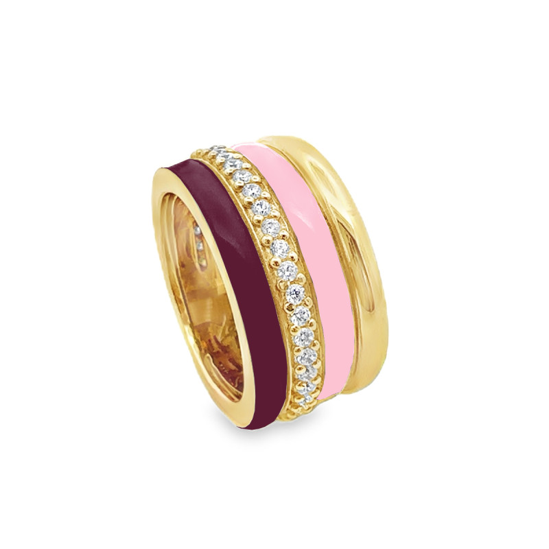 Anello Double Circle