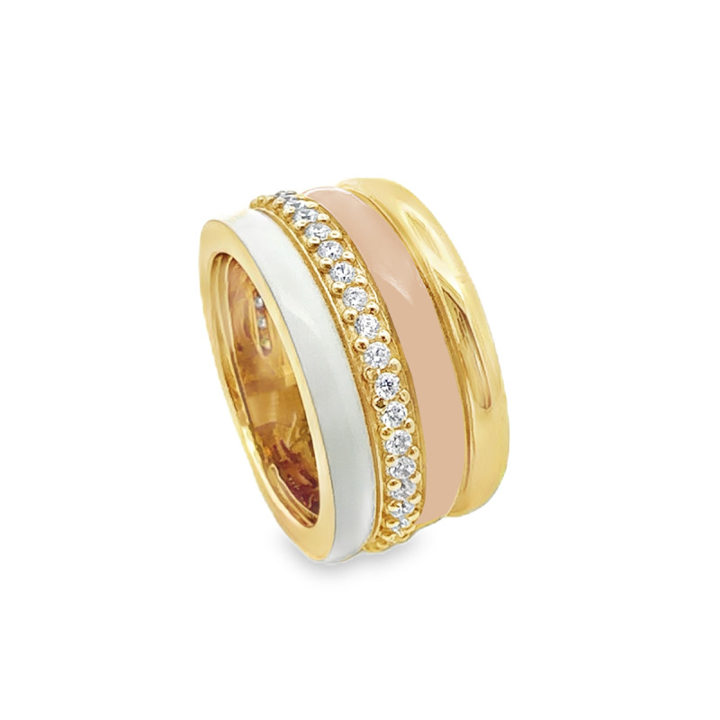 Anello Double Circle