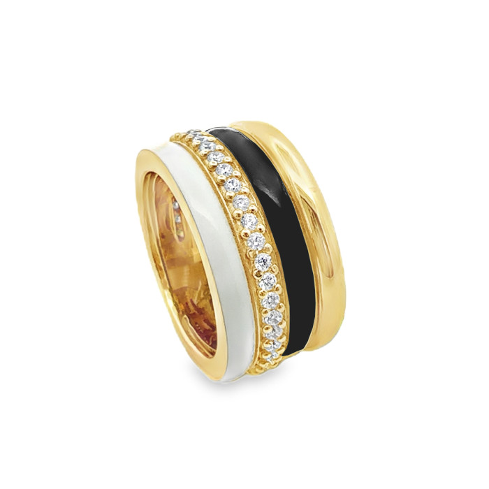 Anello Double Circle