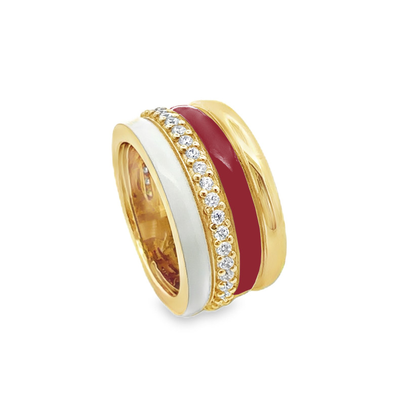 Anello Double Circle